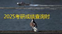 2025考研成绩查询时间入口分享